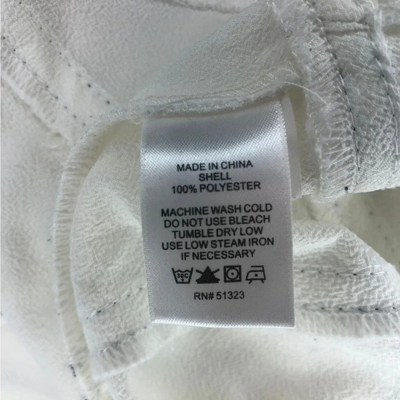 REVOLVE 1 State White Ruffle Camisole | White  and Black | Size XS - Picture 5 of 6